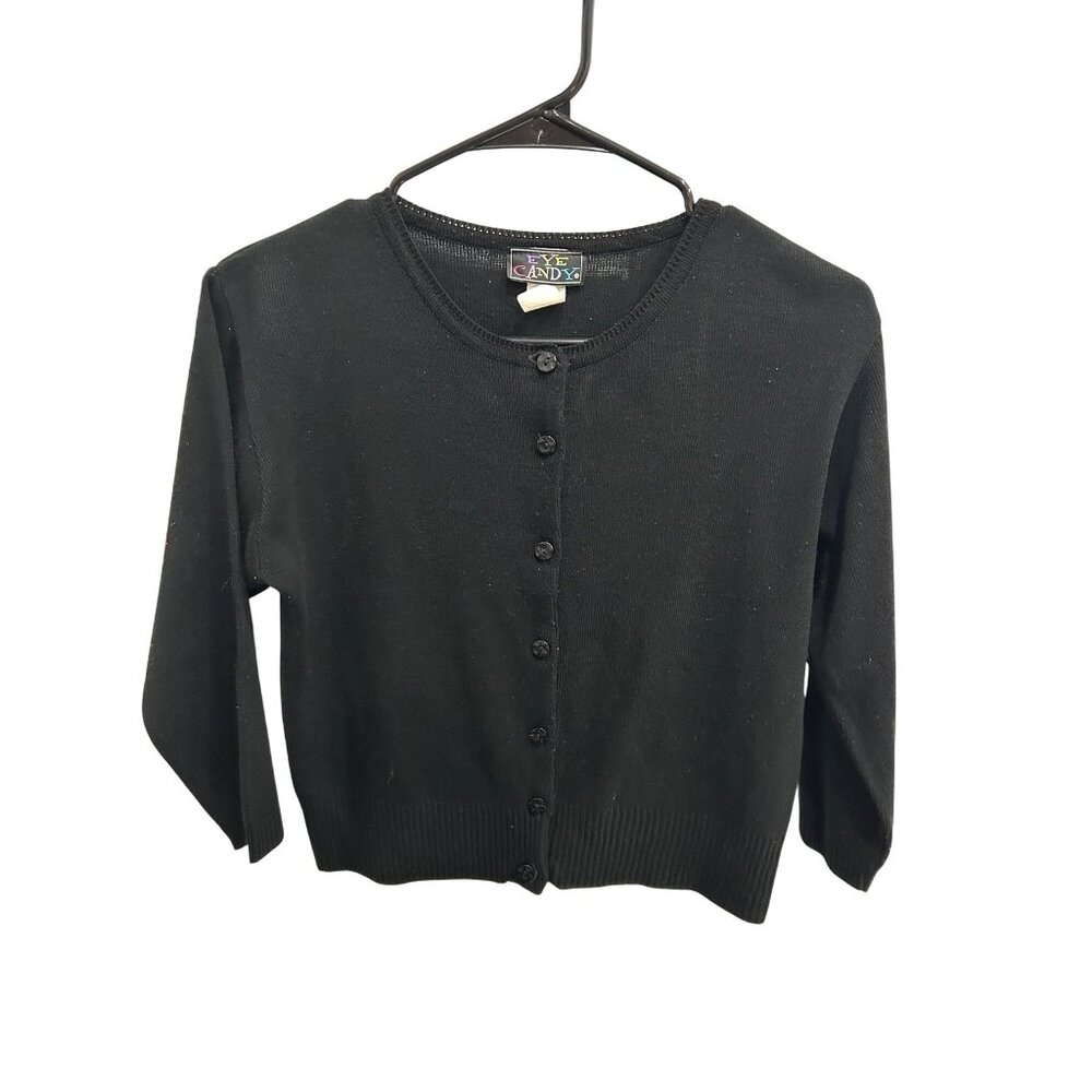 Eye Candy Classic Black Cardigan